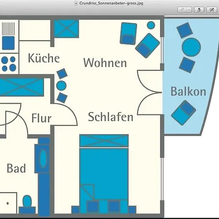 Salzinsel Binz Apartment Room photo